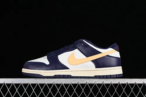 All categories Nk SB Dunk series Nk SB Dunk Low low-top sneakers Nk Dunk Low Retro "Navy Blue" purple gold white SB low-top casual sneakers FV8106-181